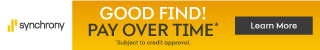synchrony financing banner